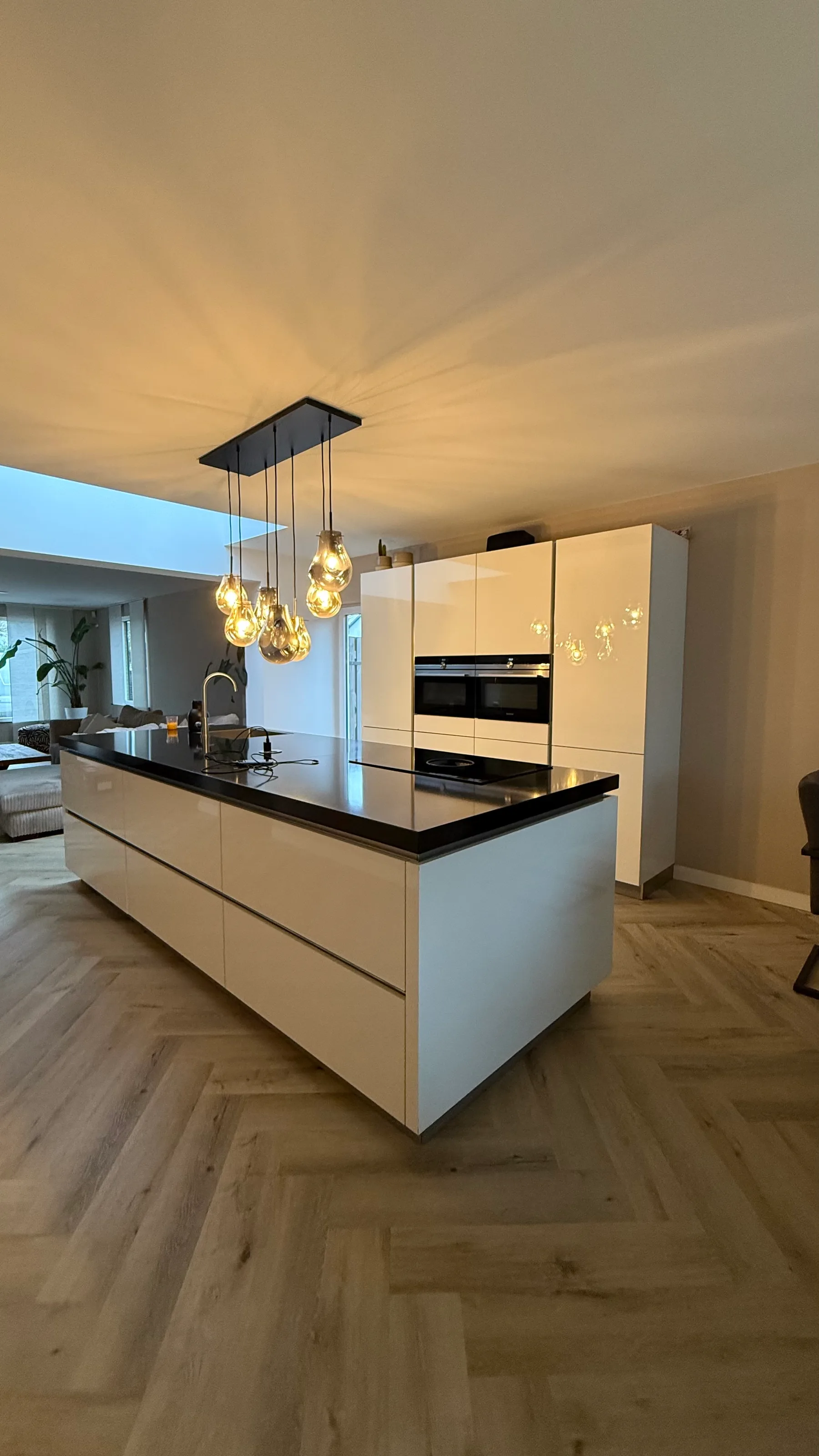Kookeiland & keuken - luxe marmerlook