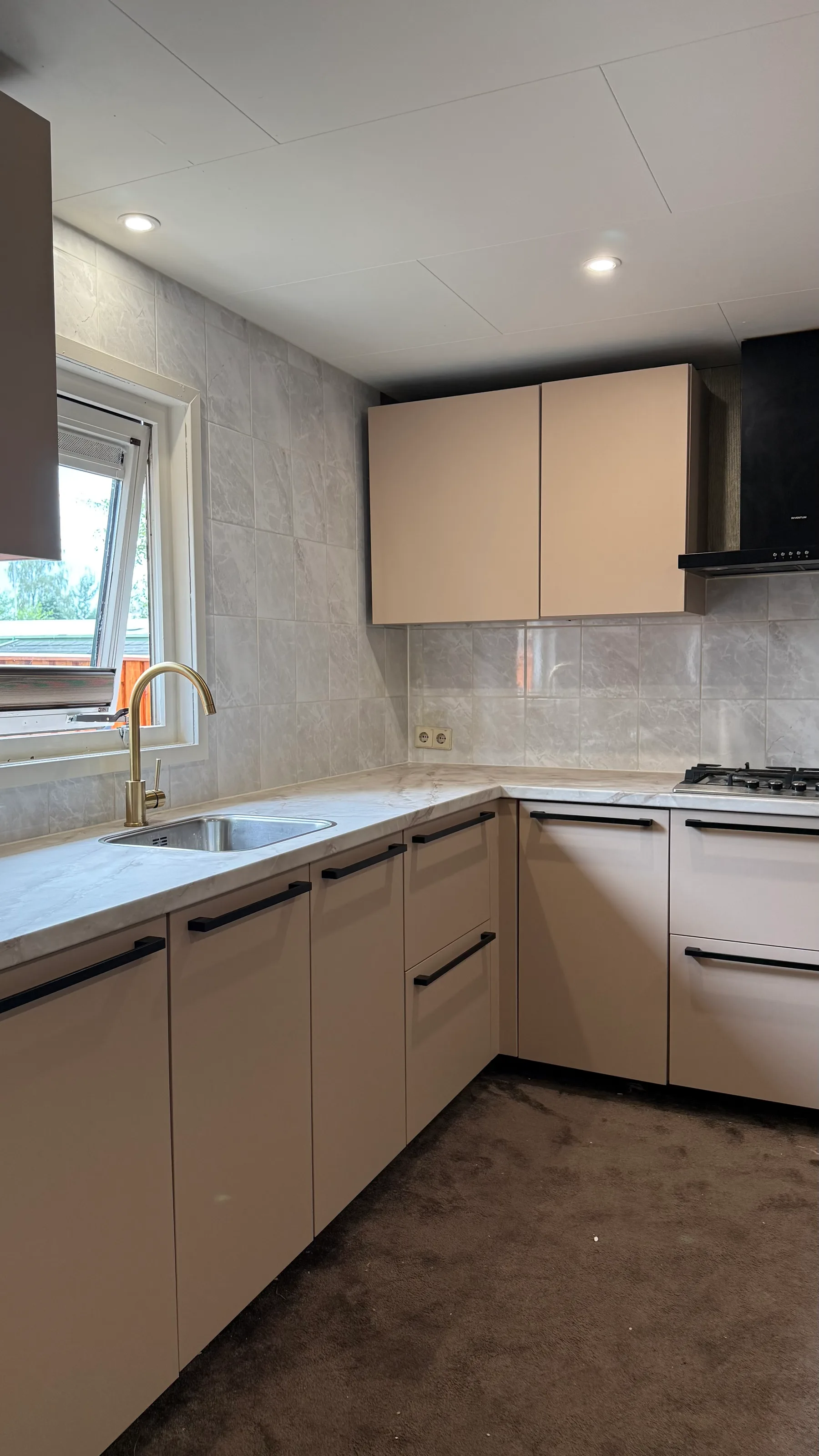 Keuken & aanrechtblad - luxe Lion look